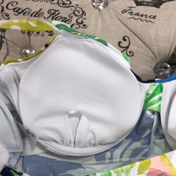 Host Pick Raisins Curve Palm Springs Aries Tankini Swim Top - Picture 8 of 9